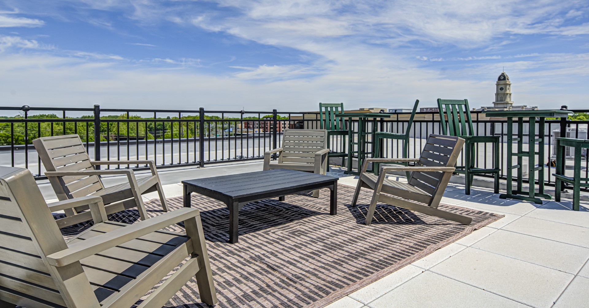 East Bank Rooftop Balcony